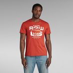 G-Star RAW® G-No Graphic T-Shirt Orange