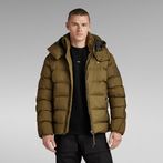 G-STAR® G-Whistler Padded Hooded Jacket Green