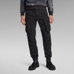 G-Star RAW® Cargo Pants 3D Regular Tapered Cuffed Black