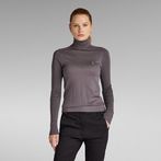 G-STAR® Core Slim Turtle Knit Grey