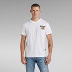 G-Star RAW® Vest Back Graphic T-Shirt White