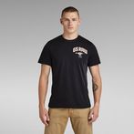 G-Star RAW® Skeleton Dog Chest Graphic Slim T-Shirt Black