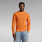 G-Star RAW® Engineered Knitted Sweater Orange