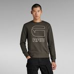 G-STAR® Graphic Graw Sweater Grey