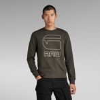 G-Star RAW® Graphic Graw Sweater Grey