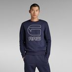 G-Star RAW® Graphic Graw Sweater Dark blue