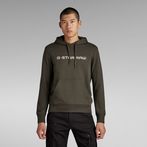 G-STAR® Graphic Core Hoodie Grey