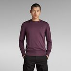 G-STAR® Core Knitted Sweater Purple