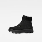 G-Star RAW® Noxer High Nubuck Boots Black side view