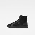 G-Star RAW® Postino High Nubuck Sneakers Black side view
