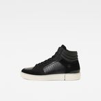 G-STAR® Ravond II Mid Leather Sneakers Black side view