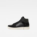 G-Star RAW® Ravond II Mid Leather Sneakers Black side view