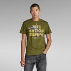 G-STAR® Graphic 17 Photo T-Shirt Green