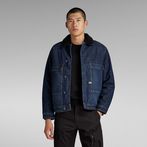 G-STAR® Utility Flap Pocket Sherpa Jacket Dark blue