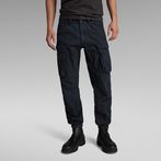 G-Star RAW® Cargo Pants 3D Regular Tapered Cuffed Dark blue