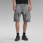 G-Star RAW® Denim Cargo Loose Shorts Grey