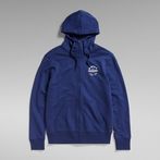 G-STAR® Hooded Zip Sweater 2 Dark blue