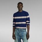 G-Star RAW® Stripe Knitted Sweater Dark blue