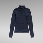 G-STAR® Roll Neck Top Dark blue