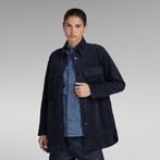 G-STAR® Regular Boyfriend Overshirt Dark blue