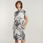 G-STAR® Palm Printed Loose T-Shirt Dress Multi color