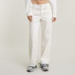 G-Star RAW® Judee Loose Cut Waistband Jeans White