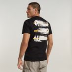 G-Star RAW® RAW Painted Back Graphic T-Shirt Black