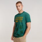 G-Star RAW® Palm Originals T-Shirt Green