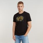 G-Star RAW® Framed Palm Originals T-Shirt Black