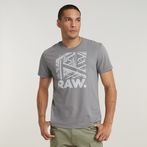 G-Star RAW® RAW. Construction T-Shirt Grey