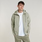 G-STAR® Premium Core Zip Thru Hoodie Grey