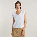 G-STAR® Riveted Loose Top White