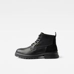 G-Star RAW® Millery Mid Leather Shoes Black side view
