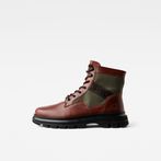 G-Star RAW® Vetar II High Leather Boots Red side view