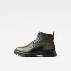 G-Star RAW® Millery Mid Leather Boots Green side view