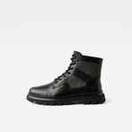 G-Star RAW® Vetar II High Leather Boots Black side view