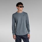 G-Star RAW® Painted Garment Dyed Graphic Lash T-Shirt Grey
