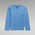 G-Star RAW® Kids Long Sleeve T-Shirt Back Graphic Medium blue
