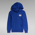 G-Star RAW® Kids Hooded Sweater Originals Patch Medium blue