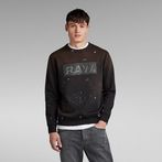 G-Star RAW® RAW Dot Box Graphic Sweater Black