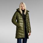 G-STAR® Slim Hooded Long Coat Green