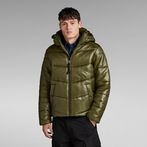 G-STAR® Padded Hooded Puffer Green