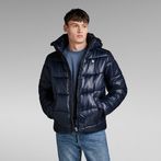 G-STAR® Padded Hooded Puffer Dark blue