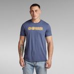 G-Star RAW® Distressed Logo T-Shirt Medium blue