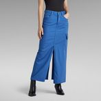 G-Star RAW® Viktoria Long Cargo Skirt Medium blue