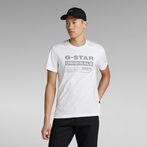 G-Star RAW® Reflective Originals Graphic T-Shirt White