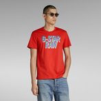 G-Star RAW® 3D Dotted Graphic T-Shirt Red