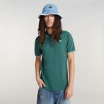 G-Star RAW® Dunda Slim Stripe Polo Green