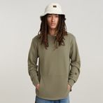 G-Star RAW® Stepped Hem Relaxed Sweater Green