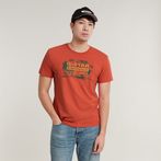 G-STAR® Framed Palm Originals T-Shirt Red